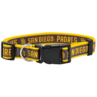 San Diego Padres Satin Dog Collar or Leash