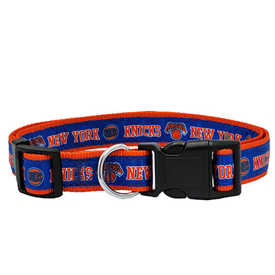 New York Knicks Satin Dog Collar or Leash