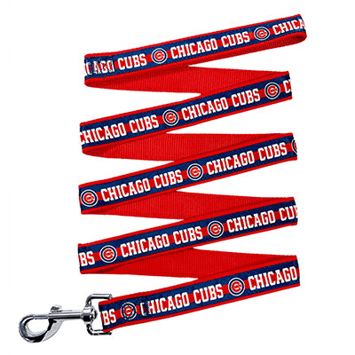 Chicago Cubs Dog Satin Collar or Leash