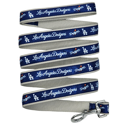 LA Dodgers Satin Dog Collar or Leash