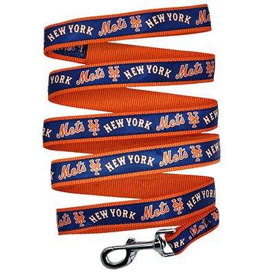 New York Mets Satin Dog Collar or Leash