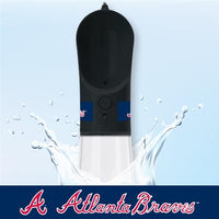Atlanta Braves Pet Water Bottle