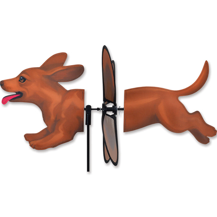 Dachshund Petite Garden Spinner - multiple colors