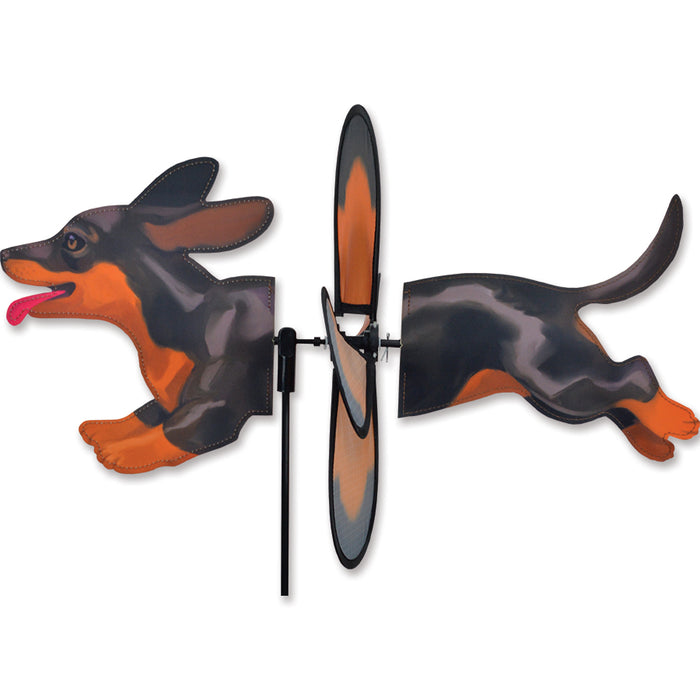 Dachshund Petite Garden Spinner - multiple colors