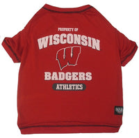WI Badgers Athletics Tee Shirt - 3 Red Rovers