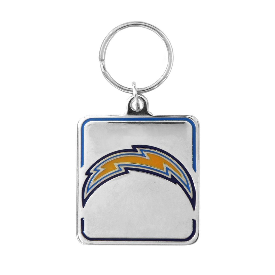 Los Angeles Chargers Collar Square Charm - 3 Red Rovers