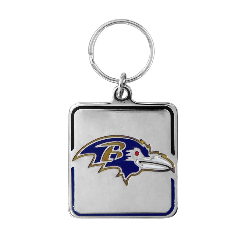 Baltimore Ravens Collar Square Charm - 3 Red Rovers