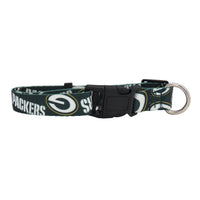 Green Bay Packers Ltd Dog Collar or Leash - 3 Red Rovers