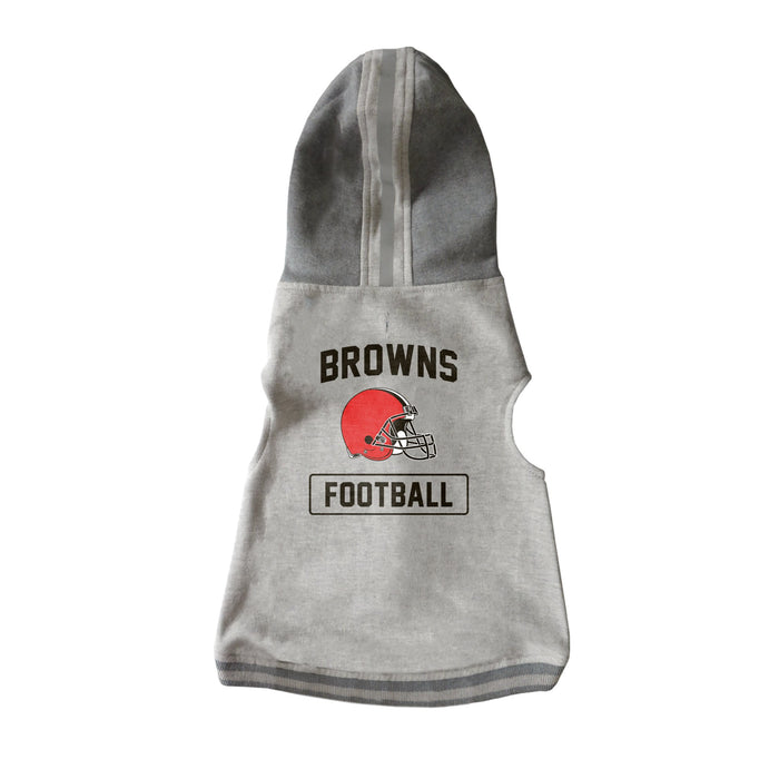 Cleveland Browns Hooded Crewneck - 3 Red Rovers