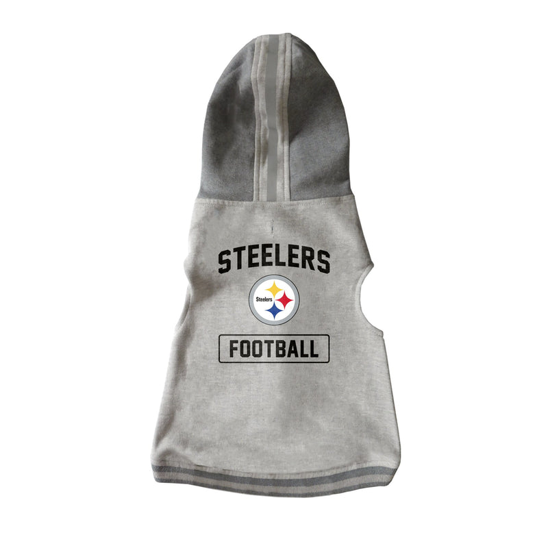 Pittsburgh Steelers Hooded Crewneck - 3 Red Rovers