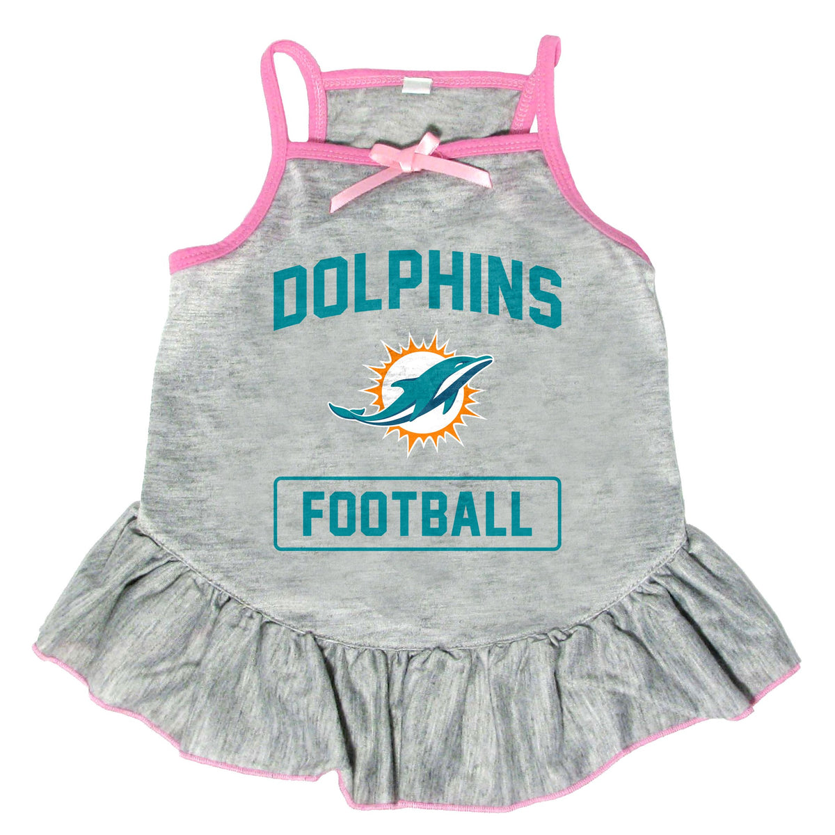 Miami Dolphins Tee Dress - 3 Red Rovers