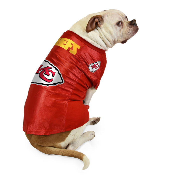 Pets First NFL Kansas City Chiefs Hoodie for Dogs & Cats.