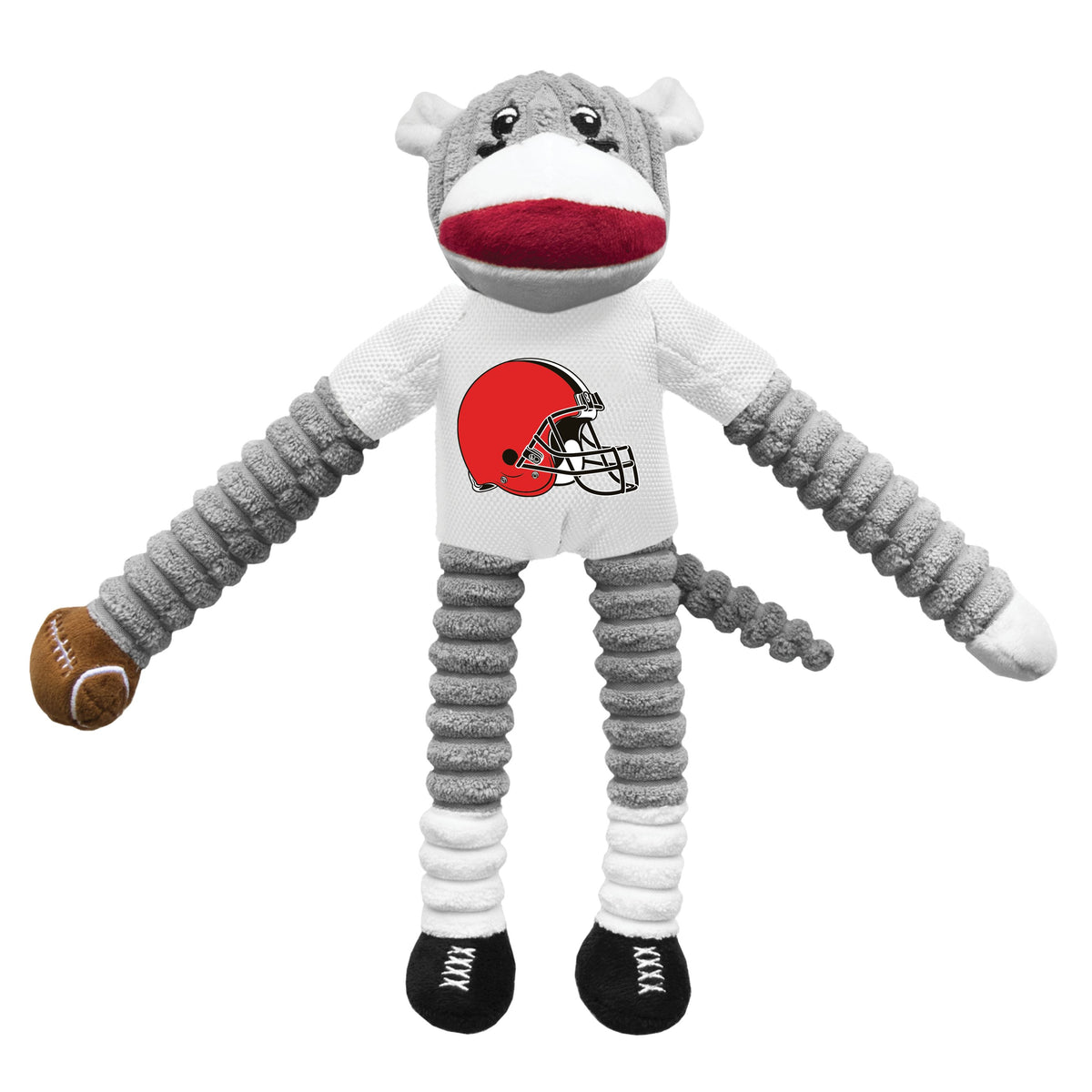Cleveland Browns Sock Monkey Toy - 3 Red Rovers