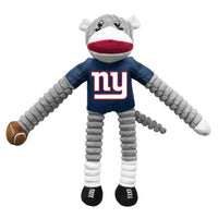New York Giants Sock Monkey Toy - 3 Red Rovers