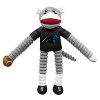 Carolina Panthers Sock Monkey Toy - 3 Red Rovers