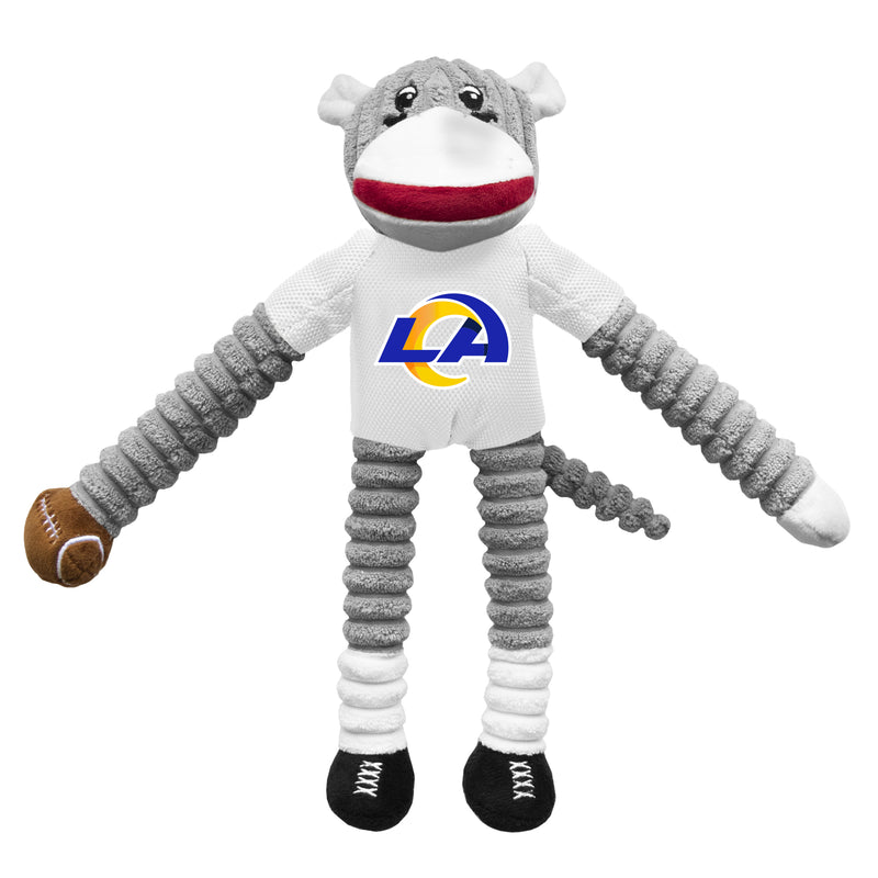Los Angeles Rams Sock Monkey Toy - 3 Red Rovers