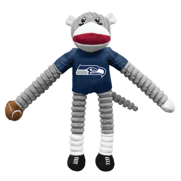Seattle Seahawks Sock Monkey Toy - 3 Red Rovers