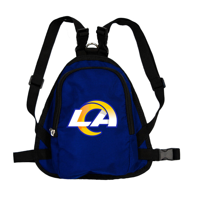 Los Angeles Rams Pet Mini Backpack - 3 Red Rovers