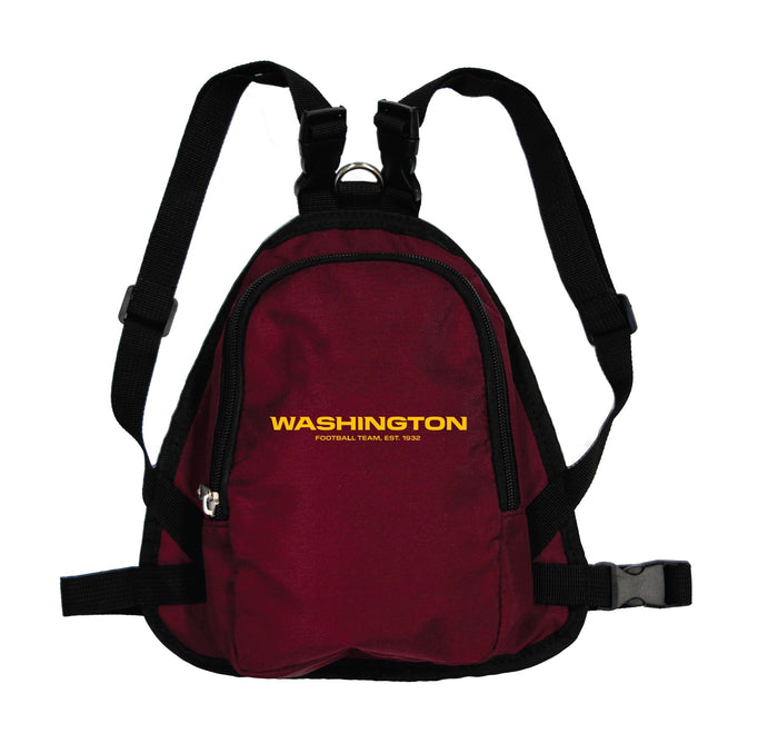 Washington Commanders Pet Mini Backpack - 3 Red Rovers
