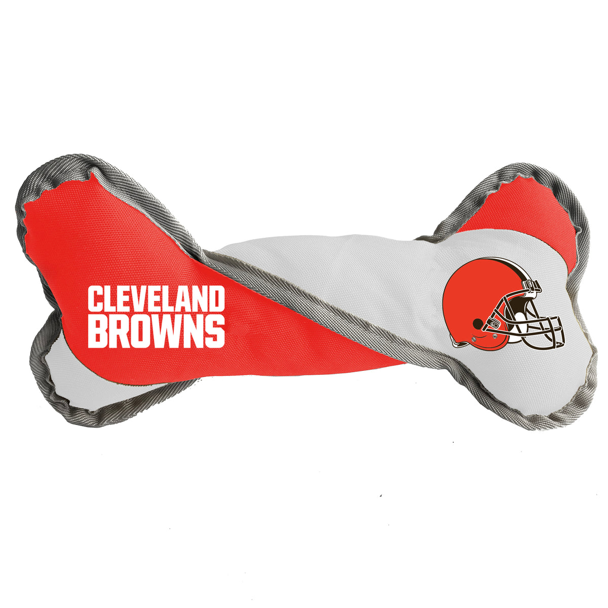 Cleveland Browns Pet Tug Bone - 3 Red Rovers