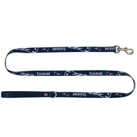 New England Patriots Premium Dog Collar or Leash - 3 Red Rovers