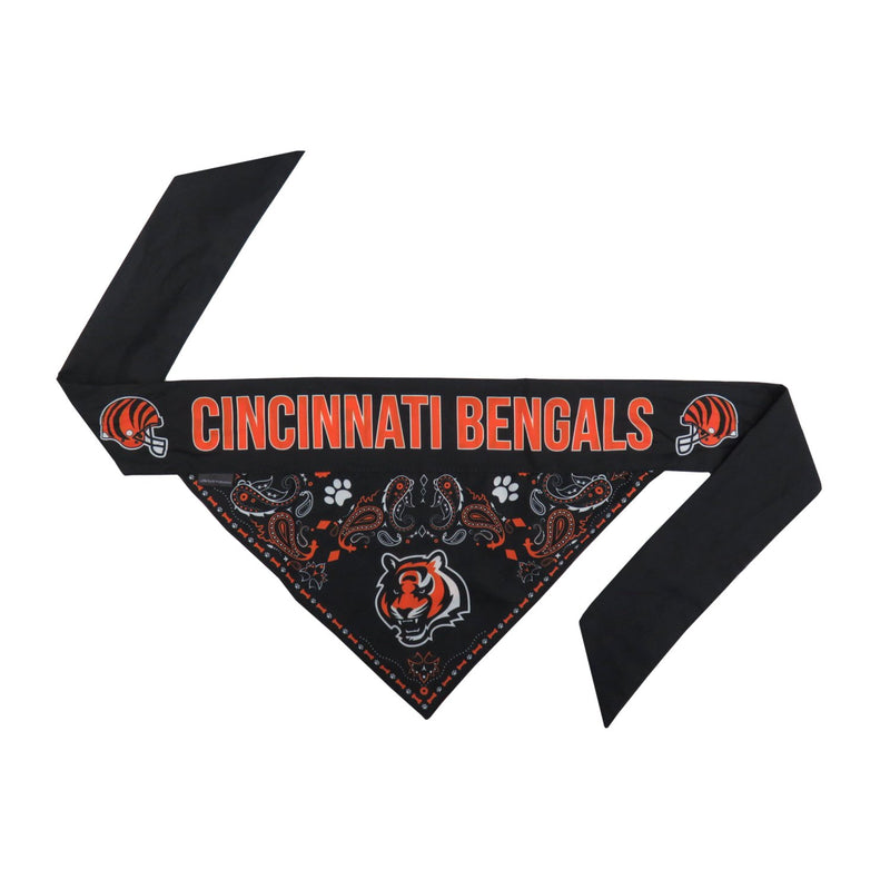 Cincinnati Bengals Reversible Bandana - 3 Red Rovers