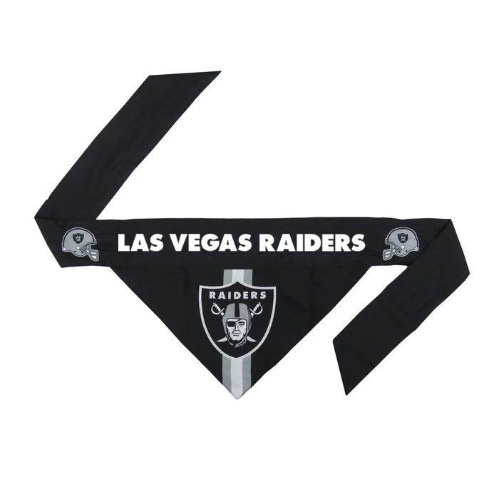Las Vegas Raiders Reflective Reversible Bandana XL