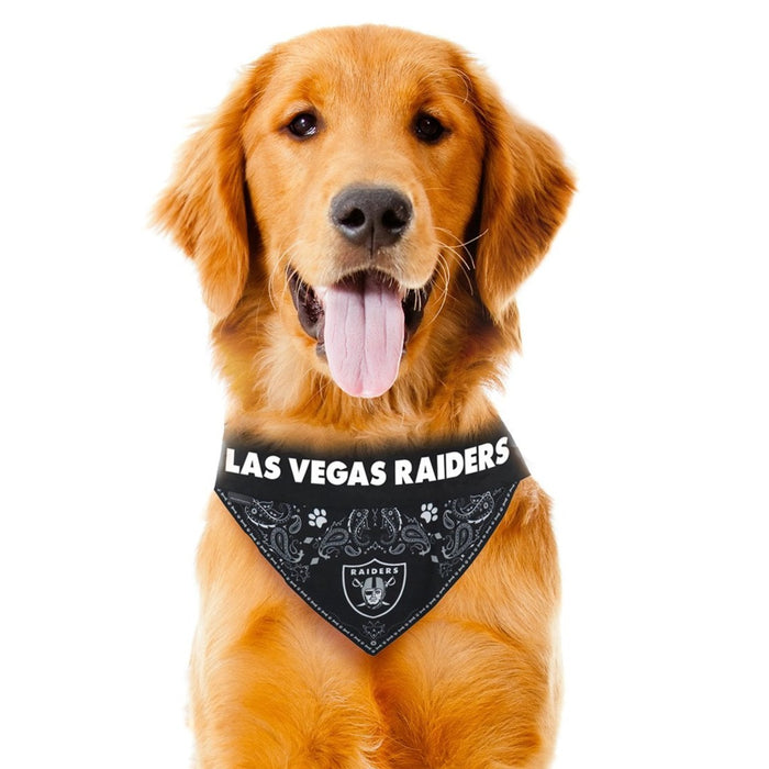 Las Vegas Raiders Reversible Bandana – 3 Red Rovers