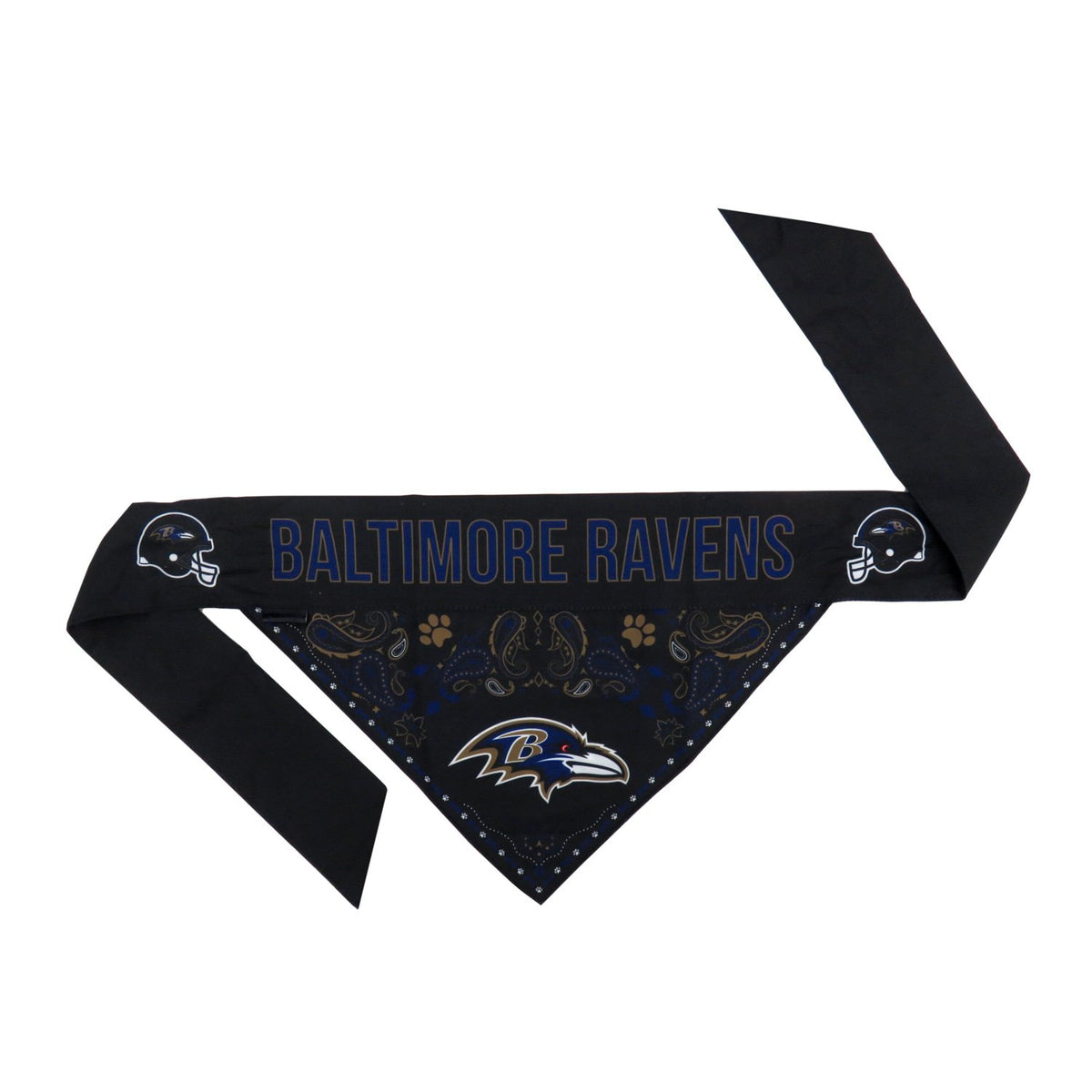 Baltimore Ravens Reversible Bandana - 3 Red Rovers