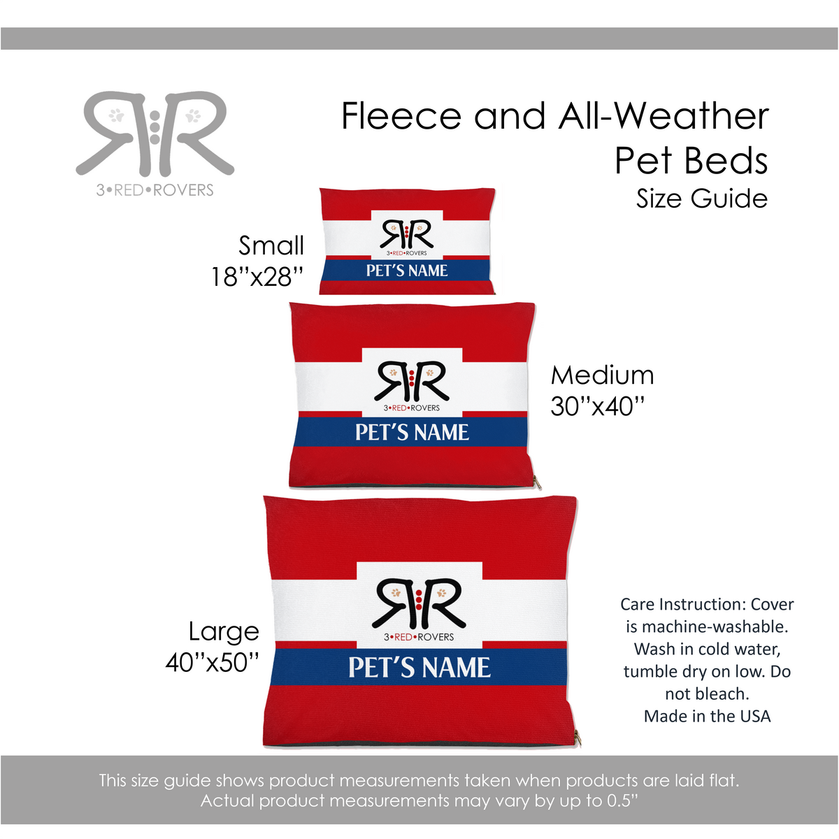 Liverpool FC All-Weather Pet Bed - 3 Red Rovers