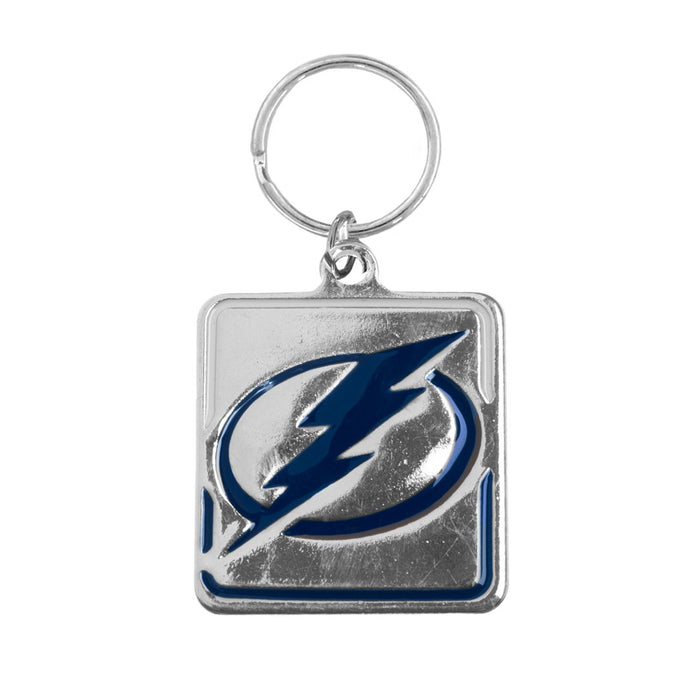 Tampa Bay Lightning Collar Square Charm - 3 Red Rovers