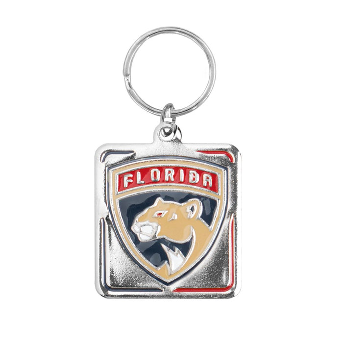 Florida Panthers Collar Square Charm - 3 Red Rovers