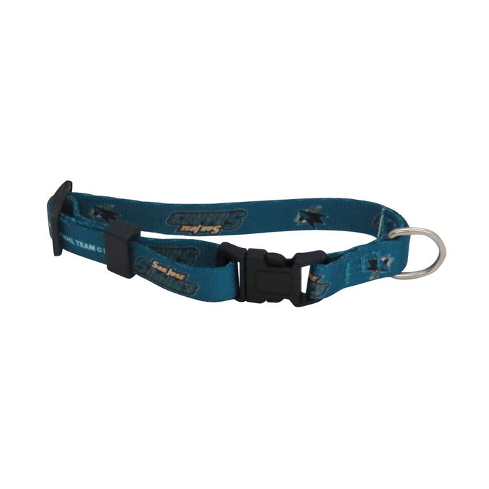 San Jose Sharks Ltd Dog Collar or Leash - 3 Red Rovers