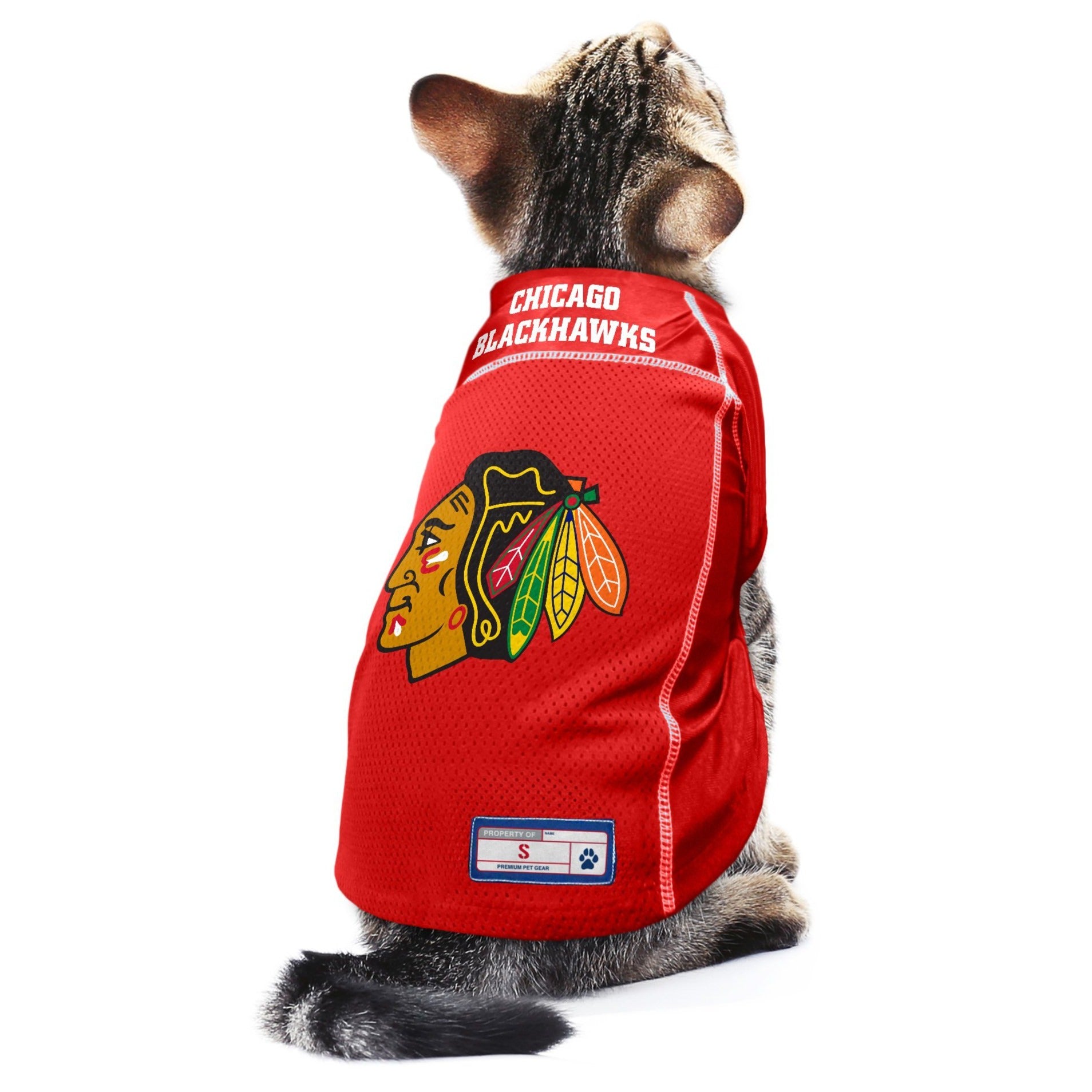 Blackhawks dog clearance jersey