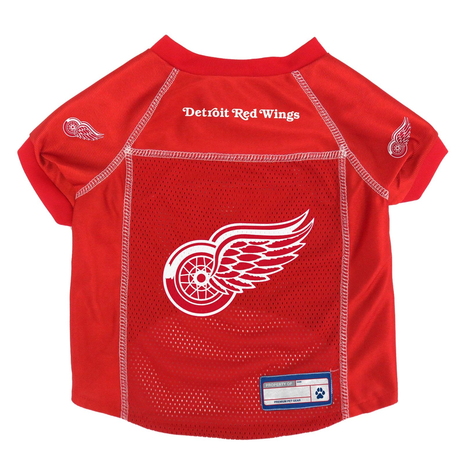 Baby red wings store jersey