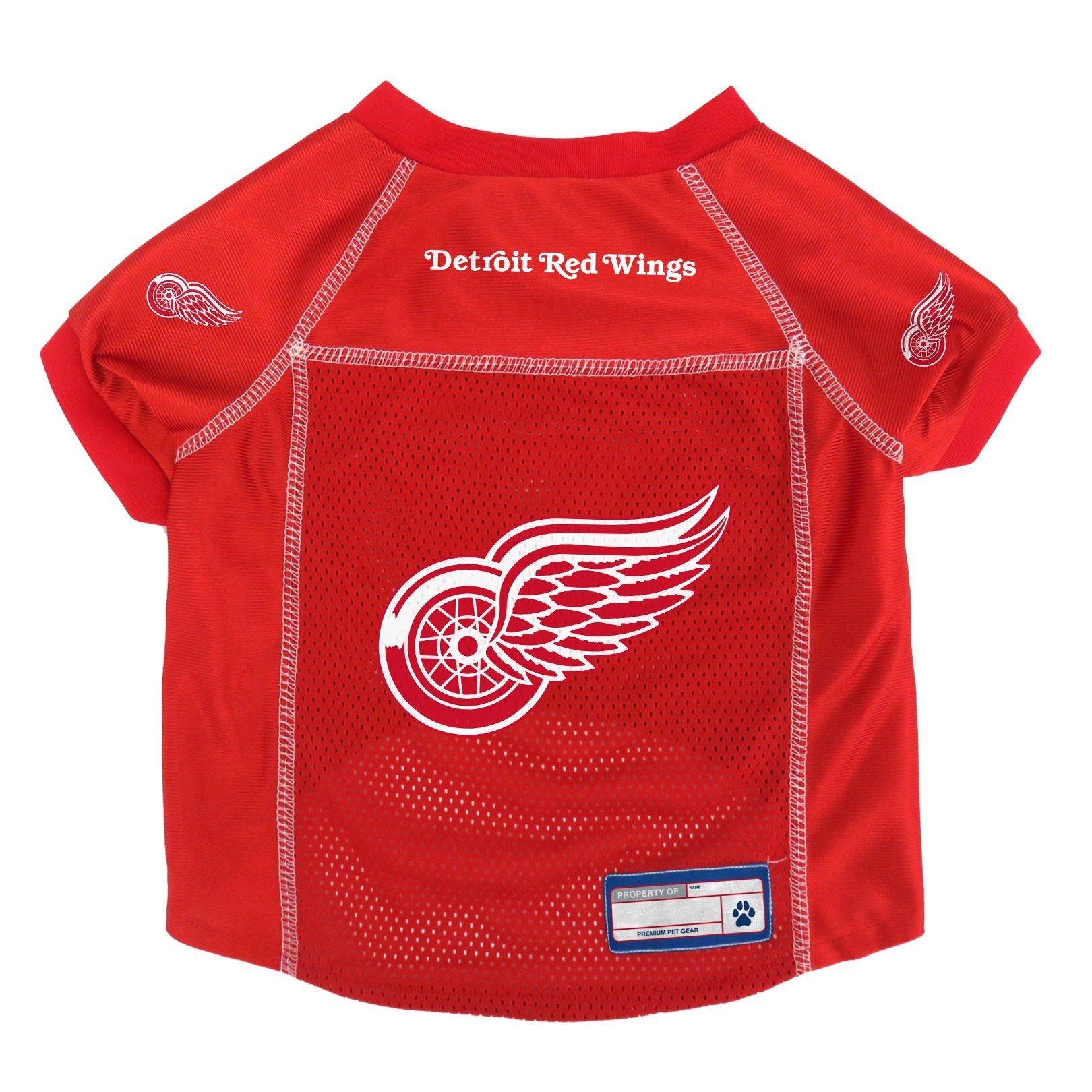 Detroit Red Wings Cat Jersey – 3 Red Rovers