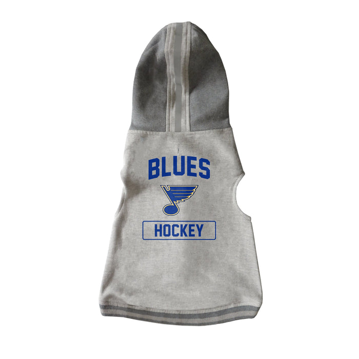 St Louis Blues Hooded Crewneck - 3 Red Rovers