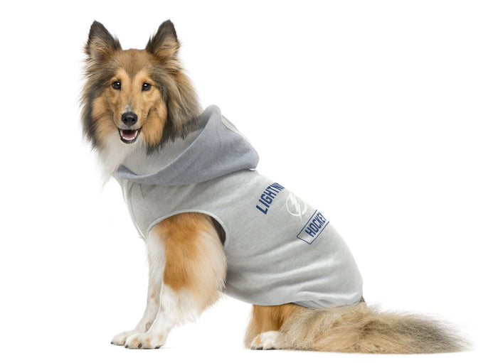 Tampa Bay Lightning Fleece Dog Coat NHL Stretchy Dog Sweater 