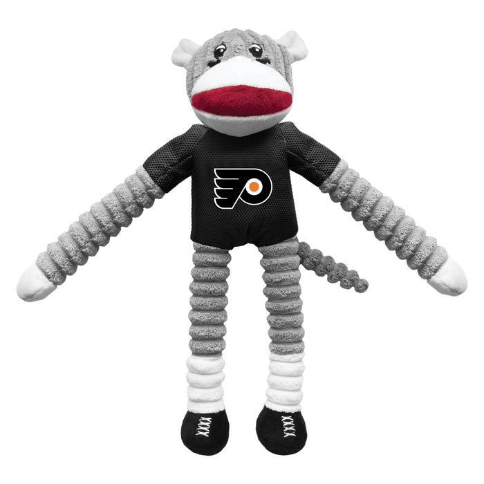 Philadelphia Flyers Sock Monkey Toy - 3 Red Rovers