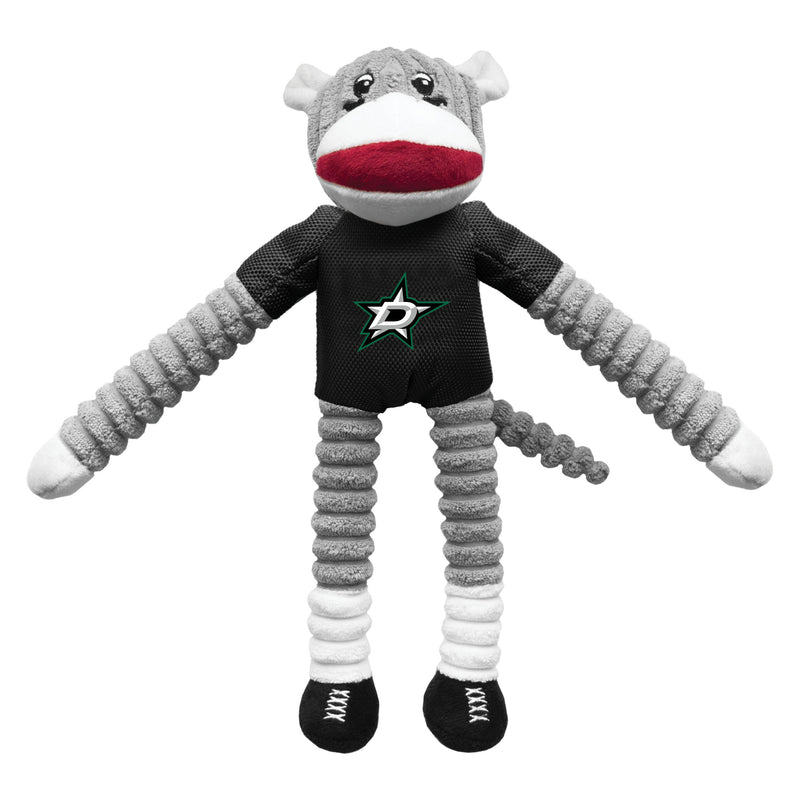 Dallas Stars Sock Monkey Toy - 3 Red Rovers