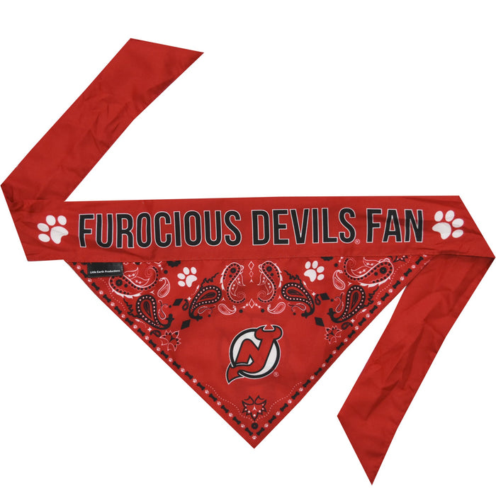 New Jersey Devils Reversible Bandana - 3 Red Rovers