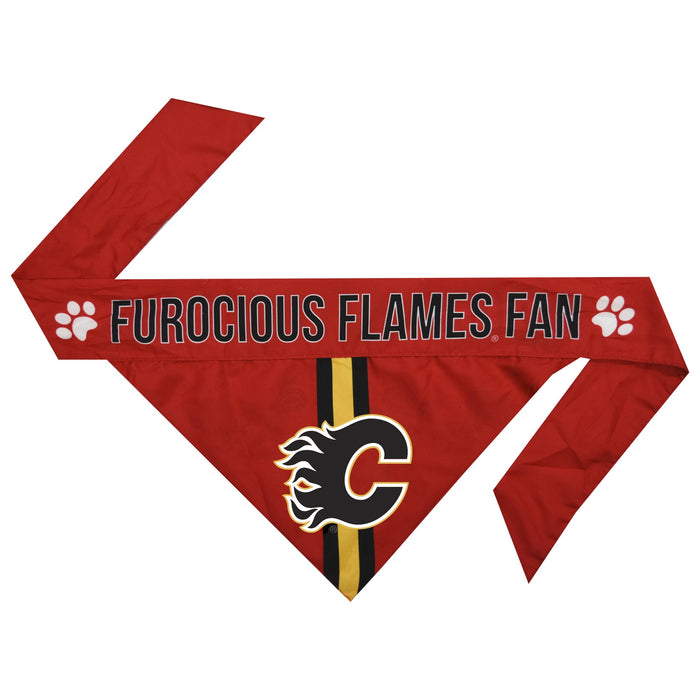 Calgary Flames Reversible Bandana - 3 Red Rovers