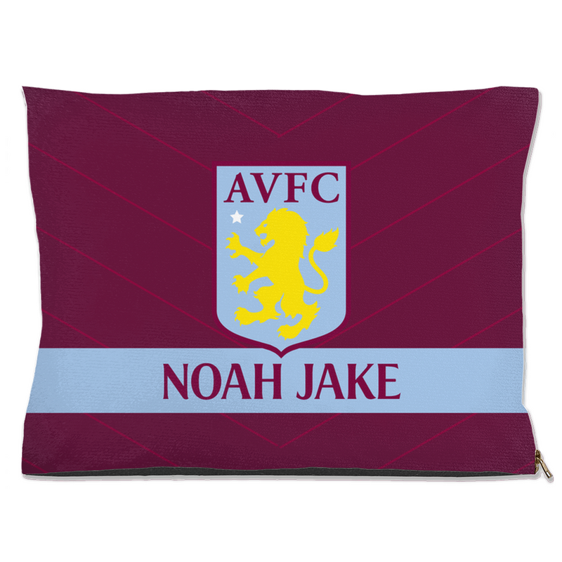 Aston Villa FC 23 Home inspired Pet Beds - 3 Red Rovers