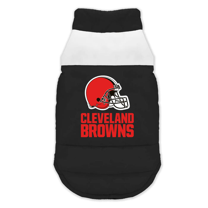 Cleveland Browns Parka Puff Vest