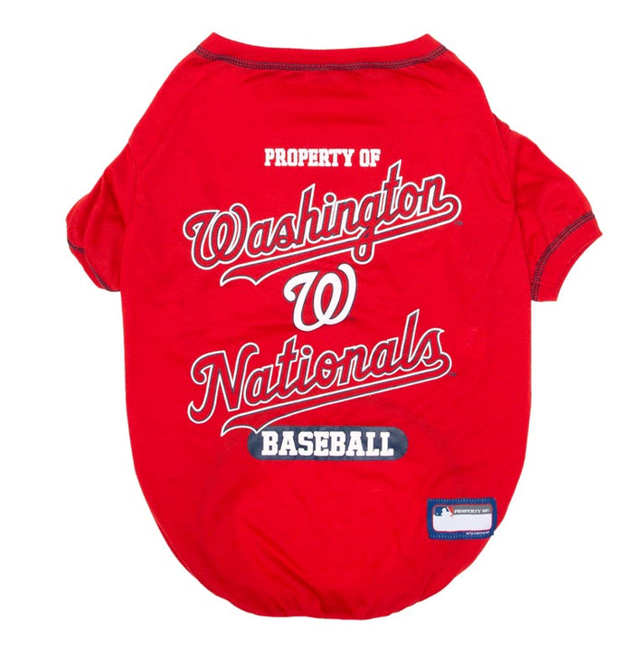 Washington Nationals Athletics Tee Shirt - 3 Red Rovers