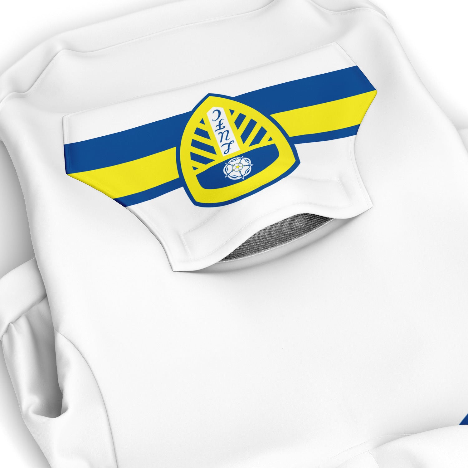 Leeds united zip discount hoodie