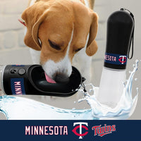 Minnesota Twins Pet Water Bottle