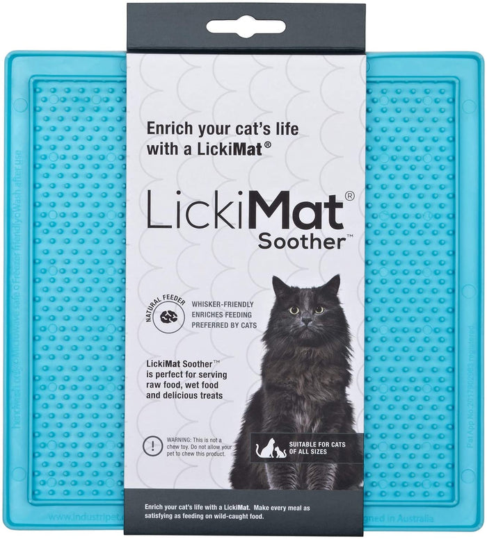 LickiMat Soother for Cats - 3 Red Rovers