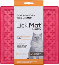 LickiMat Buddy for Cats - 3 Red Rovers