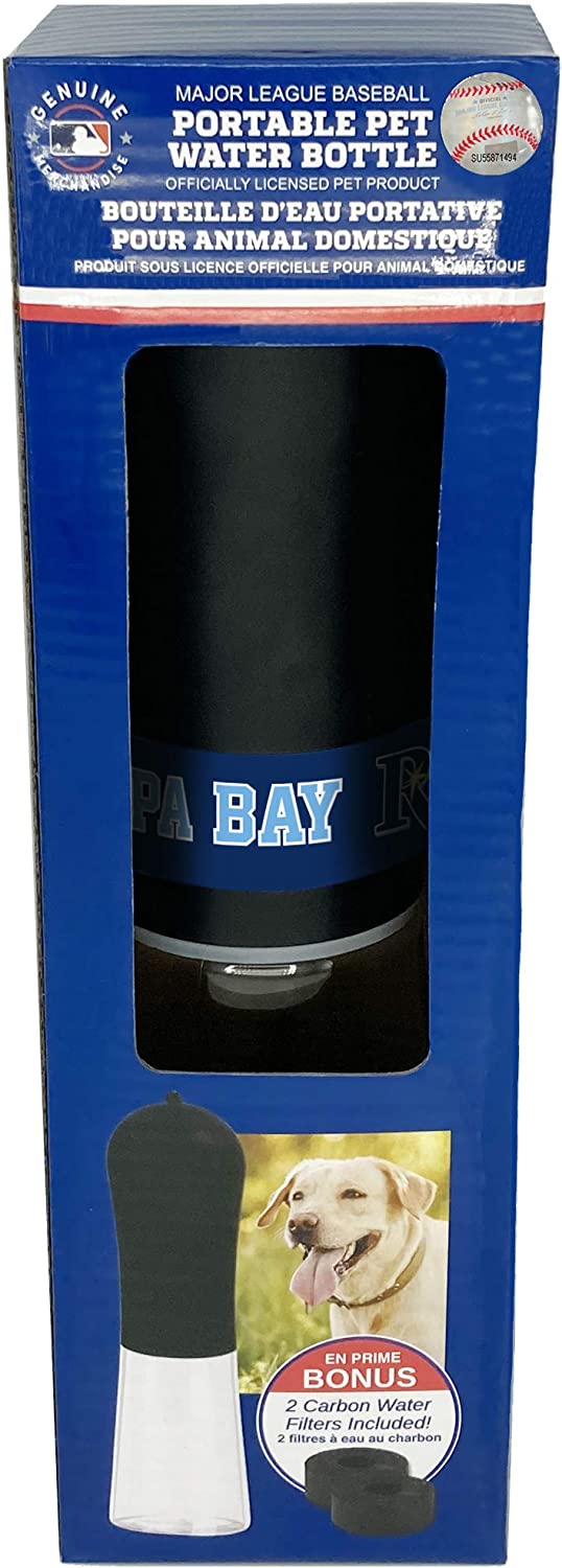 Tampa Bay Rays Pet Water Bottle